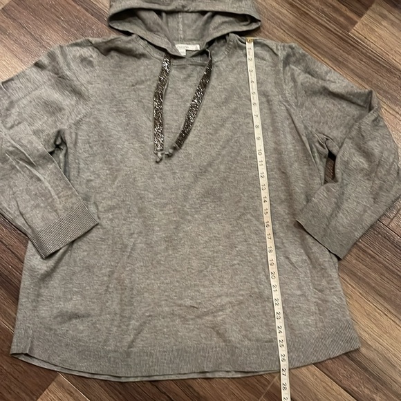 Chico’s Zenergy Luxe Cashmere Blend Sweater - Picture 3 of 7